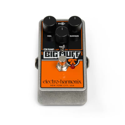 Electro-Harmonix EHX Op-Amp Big Muff Pi Distortion / Sustainer Effects Pedal image 2