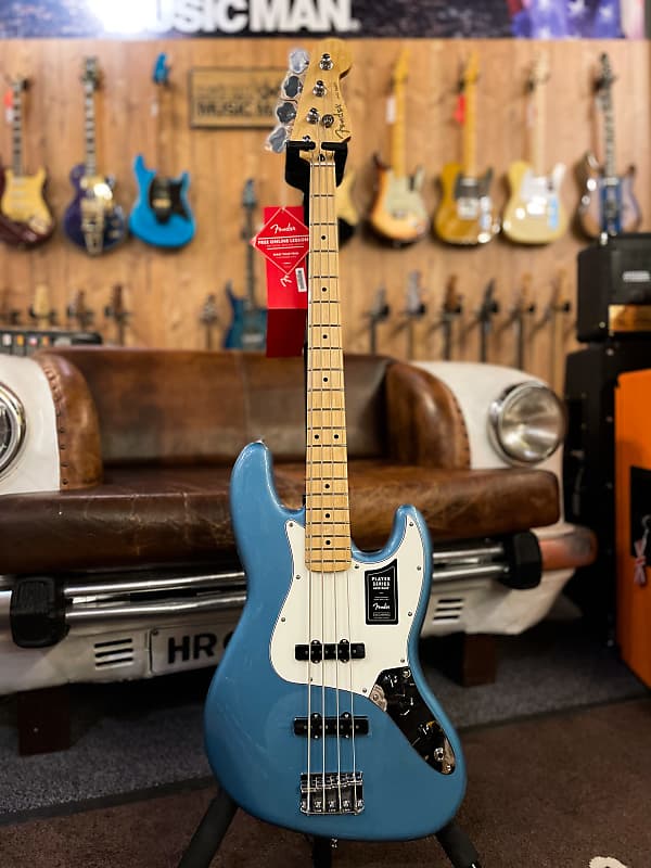 Fender Player Jazz Bass, Maple Fingerboard, Tidepool - 4049 Gramm