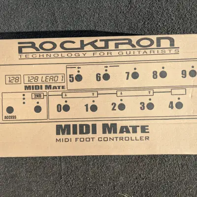 Rocktron MIDI Mate Foot Controller | Reverb