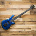 Spector PERF5MBL Performer 5 5-String Electric Bass Guitar Metallic Blue Gloss
