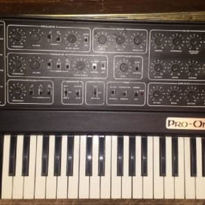 Sequential Circuits Pro One 1982 Black image 1