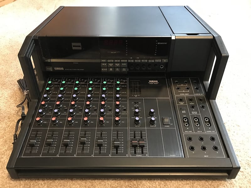 Yamaha MT44D & RM602 MultiTrack Cassette Recorder & Mixer Reverb