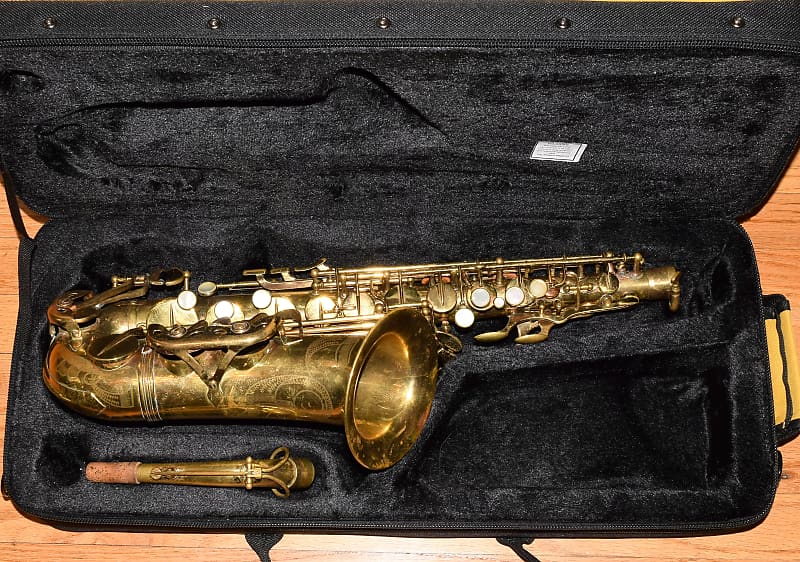 Vito Alto Sax 1960s Original lacquer French made Beaugnier Reverb