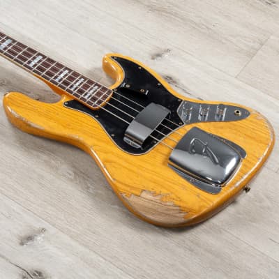Fender Custom Shop Limited Edition Custom Jazz Bass Heavy Relic, Aged Natural for sale