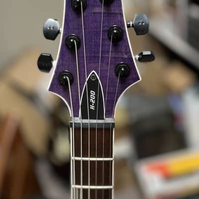 ESP LTD H-200 FM 2020 - Present - See Thru Purple image 10