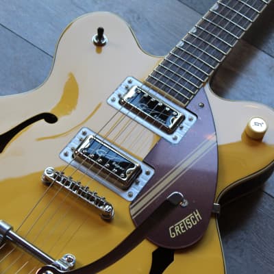 GRETSCH "G2604T Limited Edition Streamliner Rally ,Two-Tone Bamboo Yellow Copper Metallic" image 2