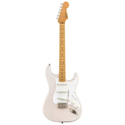 Squier Classic Vibe '50s Stratocaster Electric Guitar in White Blonde image 1