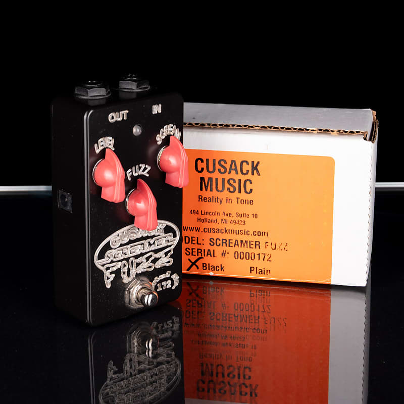 【レア名機】 CUSACK SCREAMER FUZZ 初期型 レア名機】 CUSACK SCREAMER FUZZ 初期型 Cusack Screamer Fuzz V1