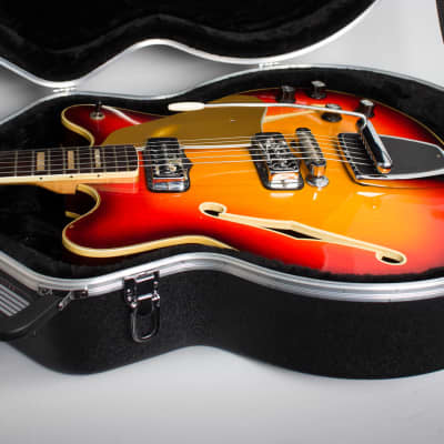 Fender  Coronado II Thinline Hollow Body Electric Guitar (1967), ser. #188675, molded plastic hard shell case. imagen 11