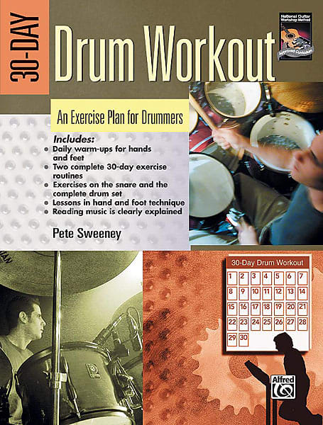 30-Day Drum Workout - by Pete Sweeney - 00-19397 image 1