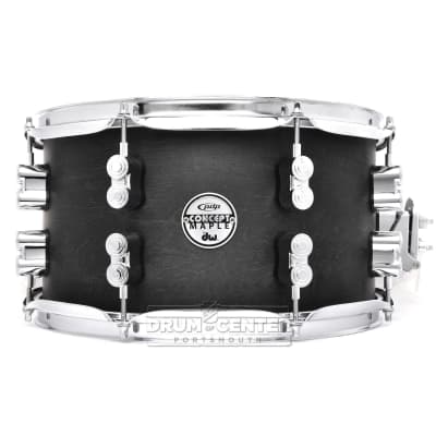 PDP 10ply Maple Snare Drum 13x7 Black Wax image 1