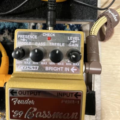 Boss FBM-1 Fender '59 Bassman 2007 - Present - Tan image 3