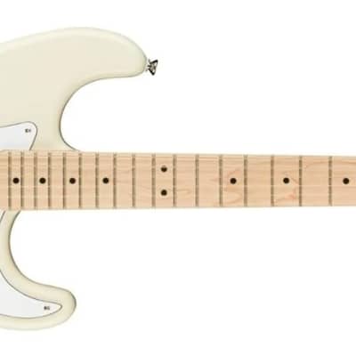 Squier Affinity Series Stratocaster Electric Guitar - Olympic White with Maple Fingerboard image 2
