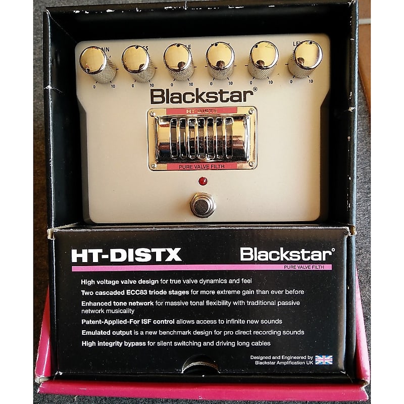 Blackstar HT-DISTX High-Gain Valve Distortion Pedal image 1