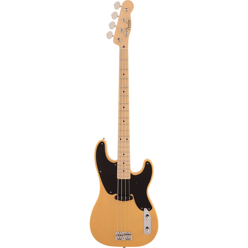 Fender Made in Japan Traditional Original '50s Precision Bass MN Butterscotch Blonde - 4-String Electric Bass image 1