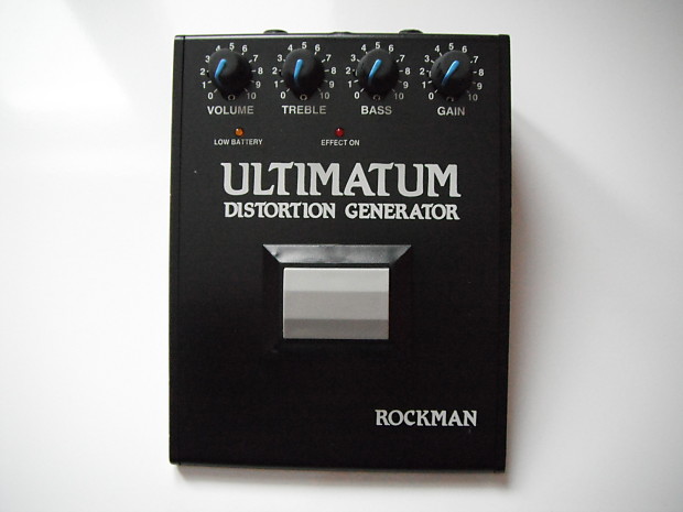 Rockman Ultimatum Distortion Generator pedal
