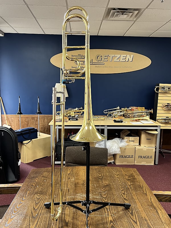 Getzen 4047DS Custom Reserve Tenor Trombone Show/Demo Horn Reverb