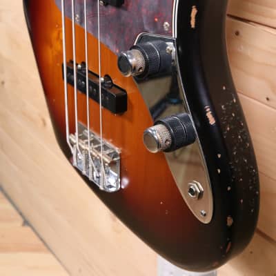 Fender Limited Edition 60th Anniversary Road Worn Jazz Bass - 3-Color Sunburst image 7