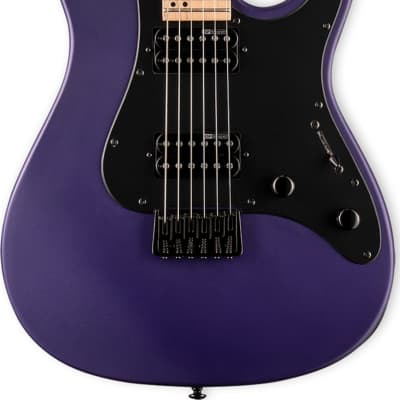 ESP LTD SN-200HT Electric Guitar, Dark Metallic Purple Satin image 2