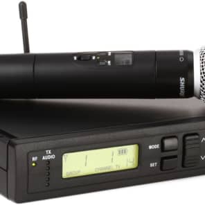 Shure ULXS24/58 Handheld Wireless Microphone System - G3 Band  470-505MHz image 2