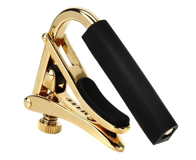 Shubb C1G Capo Royale in Gold for Acoustic or Electric Guitars image 1
