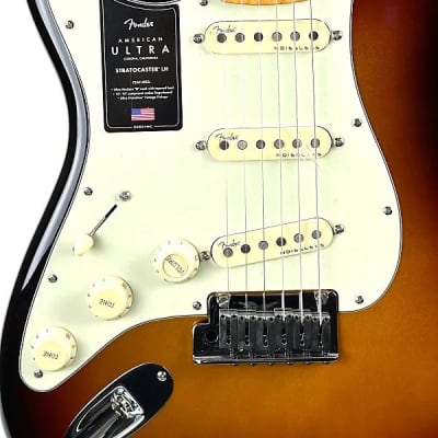 Fender American Ultra Stratocaster® Left-Hand, Maple Fingerboard, Ultraburst image 4