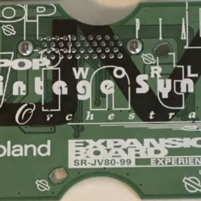 Roland SR-JV80-99 Experience Expansion Board 1990s - Green