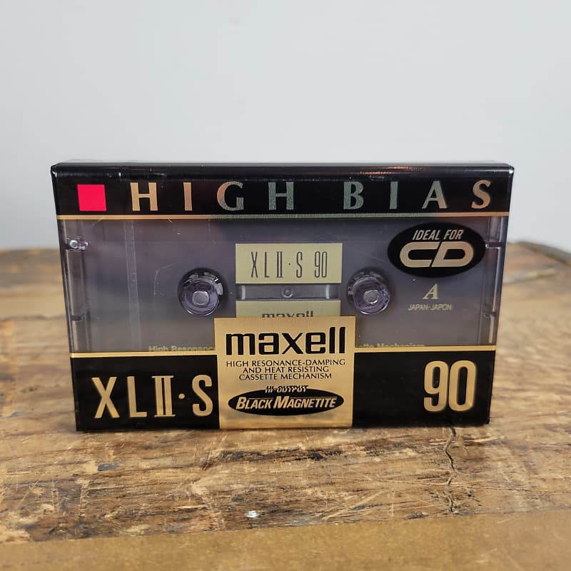 Set of Fifteen Maxell XLII-S90 High Bias Cassette Tapes Sealed NOS