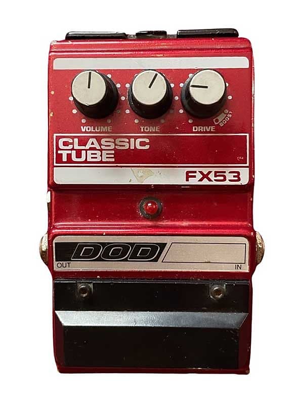 Dod Classic Tube FX53 Electric Guitar Effects Pedal image 1