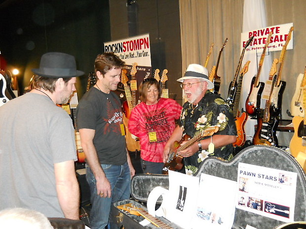 Pawn stars mosrite guitar top
