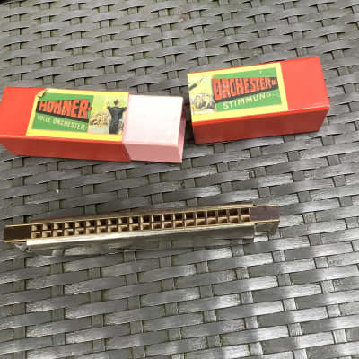 Hohner hohner orchester harmonica Vintage image 4