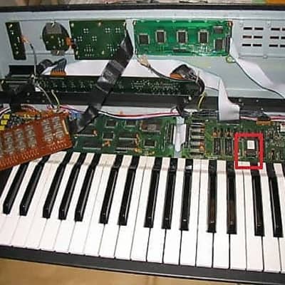 Kawai K5m version 1.2 firmware Latest OS Update Upgarde EPROM Vintage Synth Rom image 2