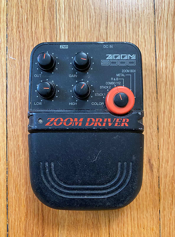 Rare Zoom Driver 5000 Overdrive/Distortion Pedal image 1