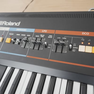 🎁SALE!! ✅ Roland Juno-60 ✅ Perfect working ✅ incl PowerTrans to 100-240V image 4