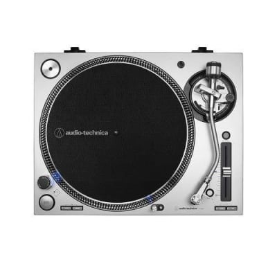 Audio Technica AT-LP140XP Direct-Drive Professional DJ Turntable (Silver) image 3