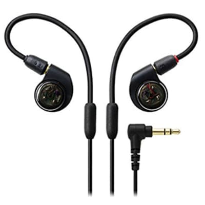 Audio Technica ATH-EM7 Clip On Ear Hook Silver Stereo