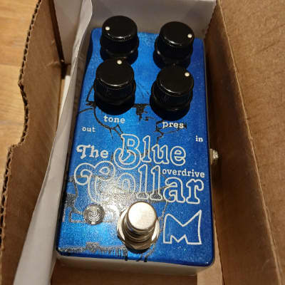 Reverb.com listing, price, conditions, and images for menatone-blue-collar-overdrive