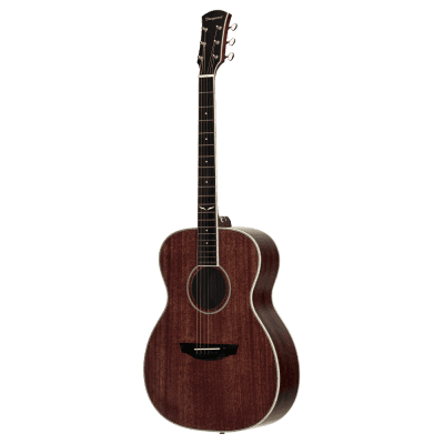 Orangewood Ava Solid Mahogany Grand Concert All Solid Acoustic Guitar image 3