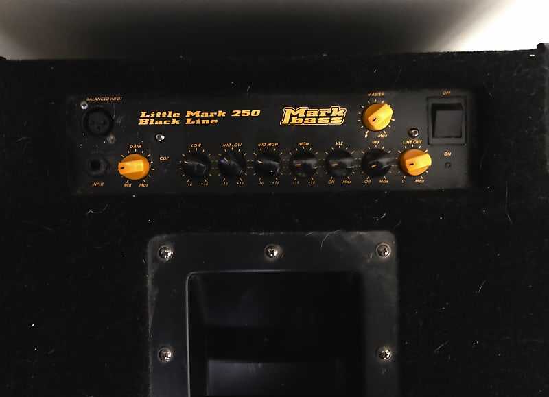 Markbass Little Mark 250 Black Line Bass Head | Reverb