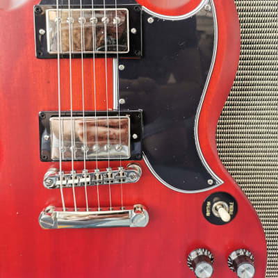 Epiphone 1961 Les Paul SG Standard 2023 - Aged Sixties Cherry image 8