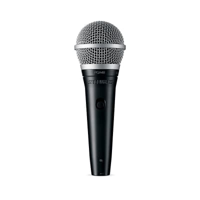 Shure PGA48-LC Handheld Cardioid Dynamic Vocal Microphone image 1