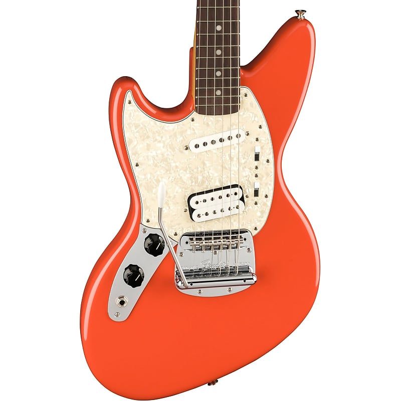 Fender Kurt Cobain Jag-Stang® Left-Hand Electric Guitar, Fiesta Red image 1