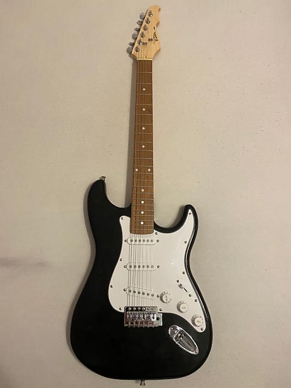 Rocktile Stratocaster  Schwarz image 1