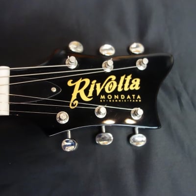 Rivolta Guitars by Dennis Fano Mondata II HB Toro Black image 4