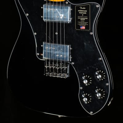 Fender American Vintage II 1975 Telecaster Deluxe Black (639) for sale