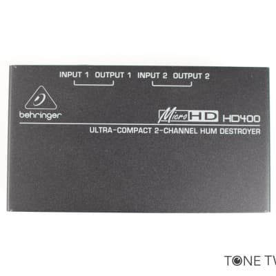 Reverb.com listing, price, conditions, and images for behringer-hd400-micro-hum-destroyer