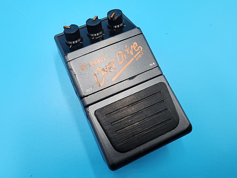 Rare Aria Electra Dinosaur DOD-1 Overdrive Guitar Effect | Reverb