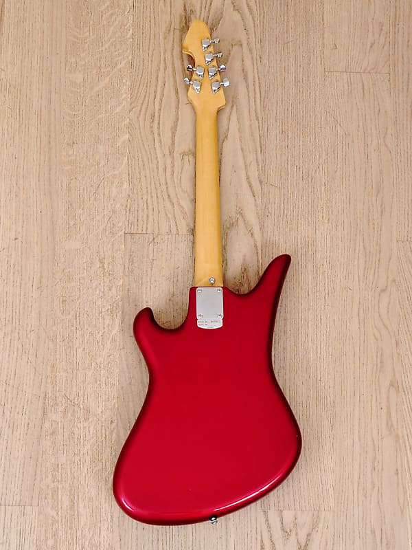 1990s Teisco Spectrum 5 Vintage Reissue Guitar Metallic Red 1990s Teisco Spectrum 5 Vintage Reissue Guitar Metallic Red