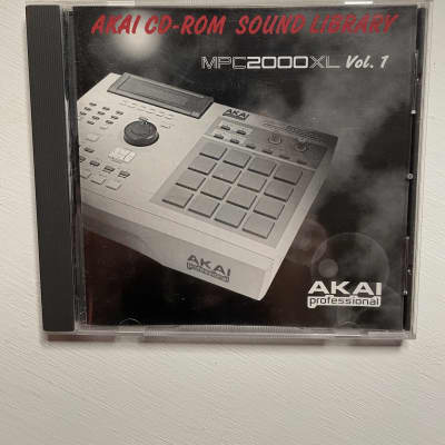 Akai CD-ROM Sound Library MPC2000XL Vol. 1 2001