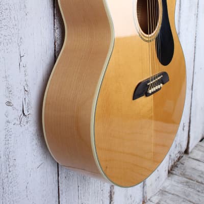 Alvarez AJ60S Artist Series Jumbo Acoustic Guitar Solid Spruce Top Natural image 10